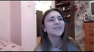 Sexy young girl live strip tease her astonishing body