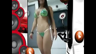 Johanna Maldonado zöld bikiniben mutatja meg a bájait 480p (Video Only)
