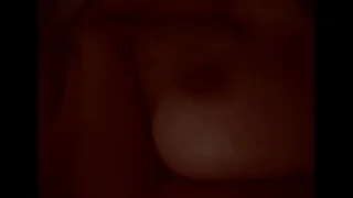 Hot real amateur milf nearly big boobs masturbate of husband to a relaxing orgasm.